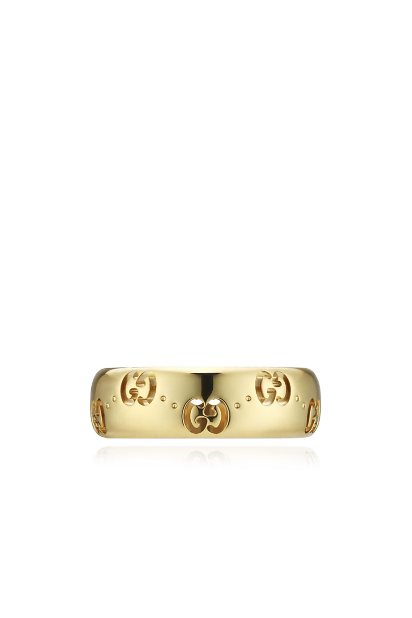 Gucci Gold ring with logo | Women's Jewelery | Vitkac